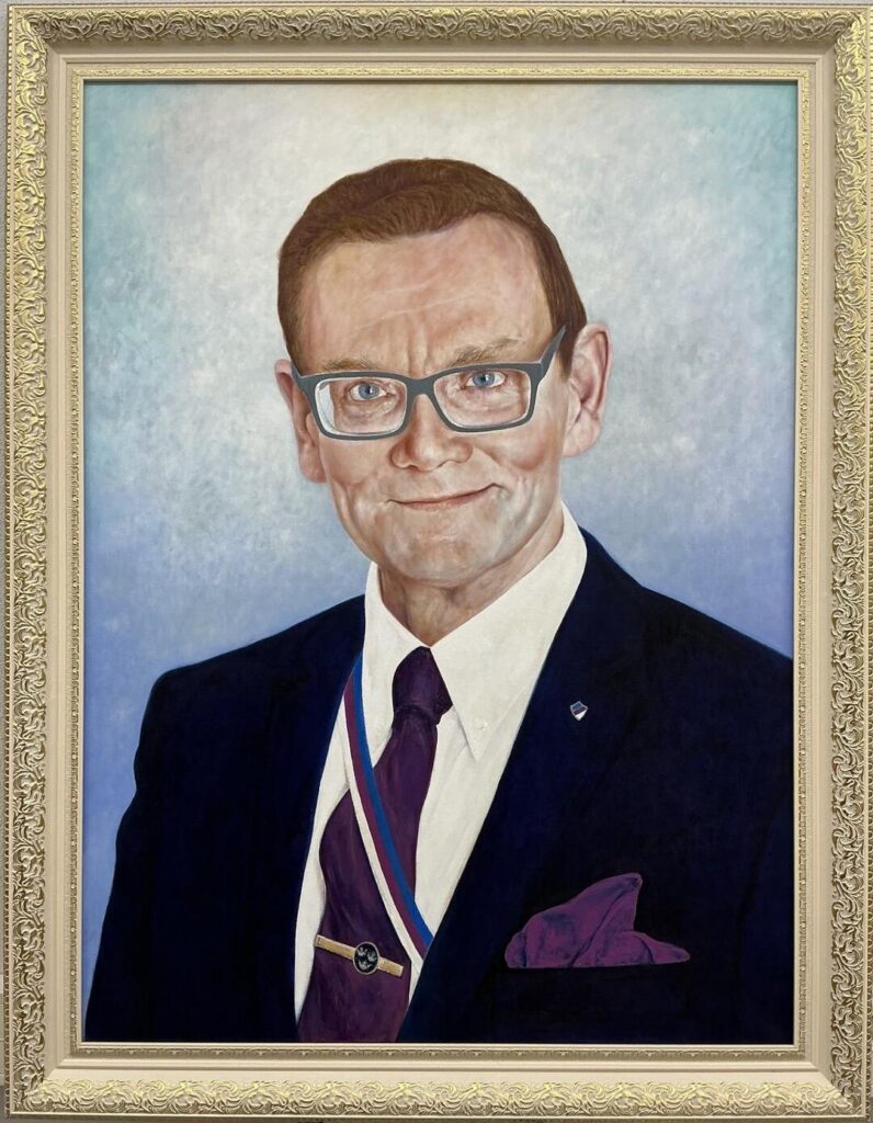 Professor Tarmo Kulmari portree, Portrait of Professor Tarmo Kulmar