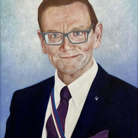 Professor Tarmo Kulmari portree, Portrait of Professor Tarmo Kulmar